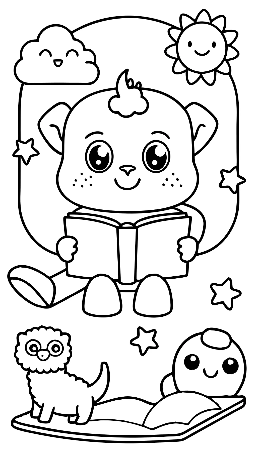 simple coloring book pages